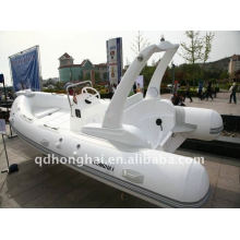CE RIB520 стекловолокна надувные лодки яхты с кабиной лодочный мотор